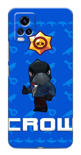 Чехол с картинкой "Медаль Crow" для ViVO V20