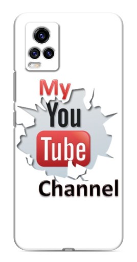 Чехол с принтом "My YouTube" для ViVO V20