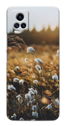 Чехол с картинкой "Нежные полевые цветы" для ViVO V20