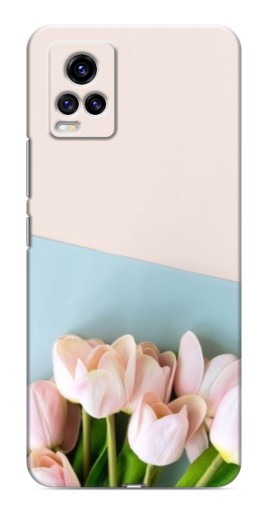 Чехол с печатью "Нежные тюльпаны" для ViVO V20