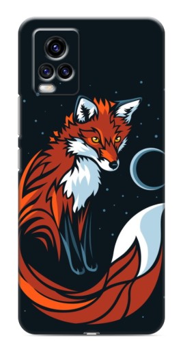 Чехол с печатью "Рыжая лиса" для ViVO V20