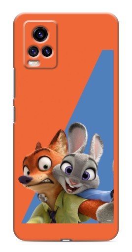 Чехол с принтом "Селфи" для ViVO V20