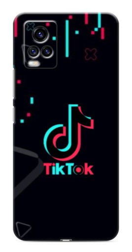 Силиконовый чехол с изображением "Стиль TikTok" для ViVO V20