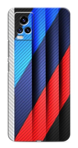 Чехол с печатью "Цвета лого БМВ" для ViVO V20