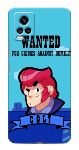 Чехол с принтом "WANTED COLT" для ViVO V20