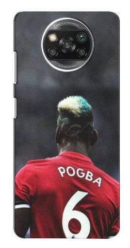 Чехол с печатью «Pogba 6»  для Xiaomi POCO X3 Pro