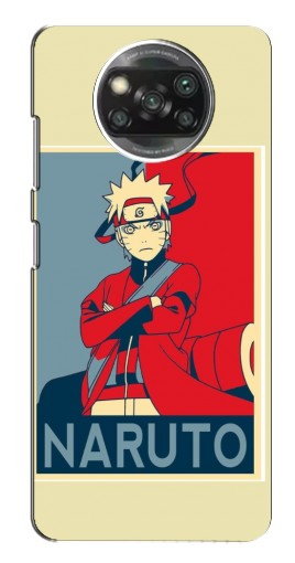 Чехол с печатью «Удзумаки Naruto»  для Xiaomi POCO X3 Pro