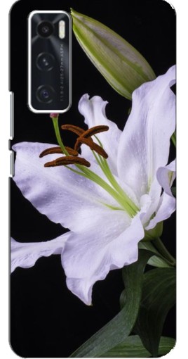 Чехол с принтом "Большая лилия" для ViVO V20 se