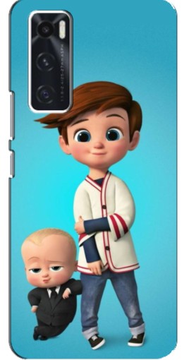 Чехол с печатью "Boss and Boy" для ViVO V20 se