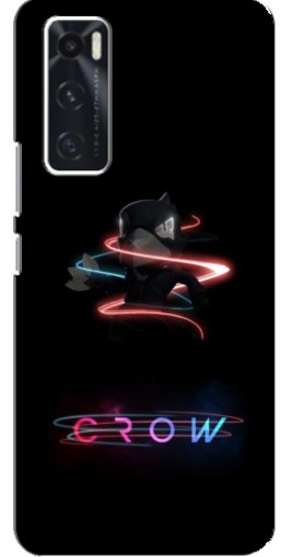 Силиконовый чехол с изображением "Brawl Crow" для ViVO V20 se