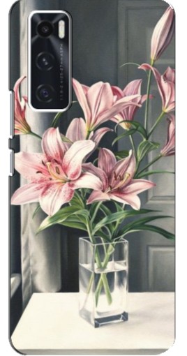 Чехол с принтом "Букет лилии" для ViVO V20 se