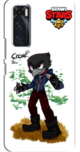 Чехол с принтом "Crow" для ViVO V20 se