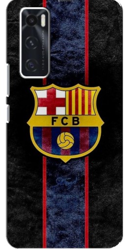 Силиконовый чехол с изображением "FCB" для ViVO V20 se