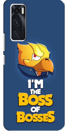 Чехол с принтом "Gold Boss" для ViVO V20 se