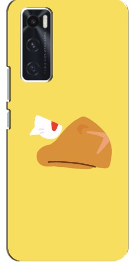 Чехол с картинкой "Gold Crow" для ViVO V20 se