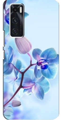 Чехол с картинкой "Голубые орхидеи" для ViVO V20 se