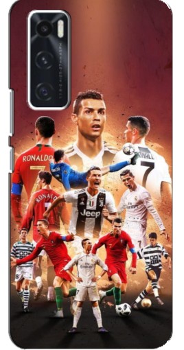 Силиконовый чехол с изображением "Карьера Криштану" для ViVO V20 se