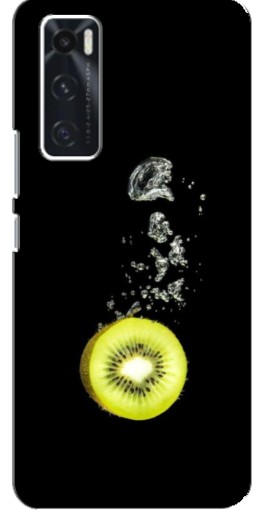 Чехол с печатью "Киви на черном" для ViVO V20 se