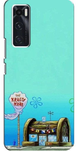 Чехол с печатью "Krusty Krab" для ViVO V20 se