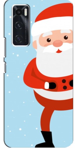 Чехол с принтом "Крутой Дед Мороз" для ViVO V20 se