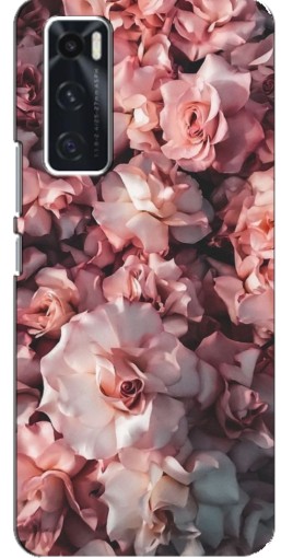 Чехол с картинкой "Куст роз" для ViVO V20 se