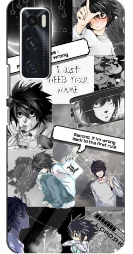 Чехол с картинкой "L - Death note" для ViVO V20 se