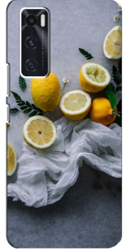 Чехол с картинкой "Лимонное настроение" для ViVO V20 se