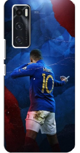 Чехол с картинкой "Мбаппе в Франции" для ViVO V20 se