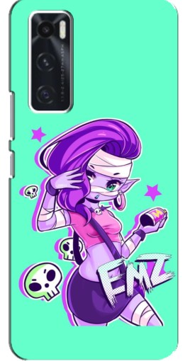 Силиконовый чехол с изображением "Милая Emz" для ViVO V20 se