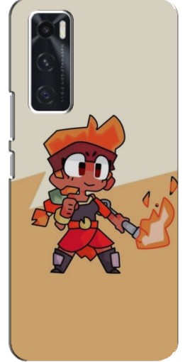 Чехол с печатью "Нарисованная Amber" для ViVO V20 se
