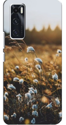Чехол с печатью "Нежные полевые цветы" для ViVO V20 se