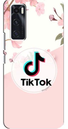 Чехол с принтом "Нежный принт" для ViVO V20 se