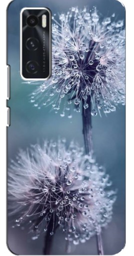 Чехол с картинкой "Одуванчик с капельками" для ViVO V20 se