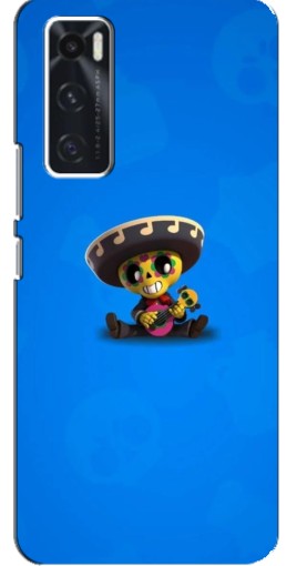 Силиконовый чехол с изображением "Poco с гитарой" для ViVO V20 se