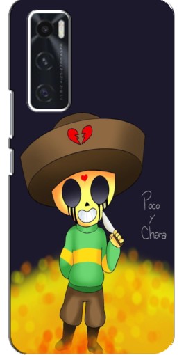 Чехол с картинкой "Poco y Chara" для ViVO V20 se