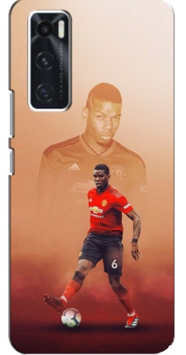 Силиконовый чехол с изображением "Pogba с Манчестера" для ViVO V20 se