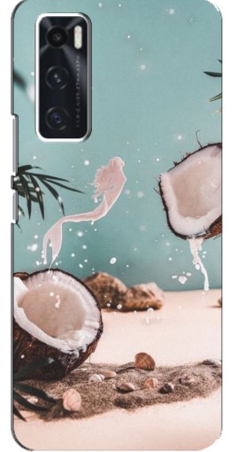 Чехол с принтом "Половинки кокоса" для ViVO V20 se