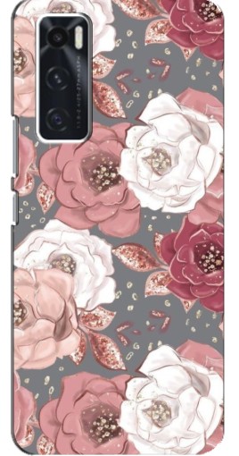 Чехол с принтом "Рисунок розы" для ViVO V20 se