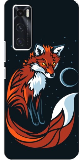 Чехол с картинкой "Рыжая лиса" для ViVO V20 se