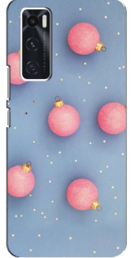 Чехол с принтом "Розовые шары" для ViVO V20 se