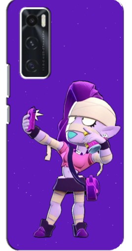 Чехол с печатью "Селфи Емз" для ViVO V20 se