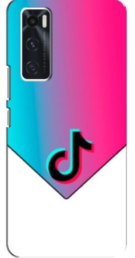 Чехол с картинкой "Tiktok Logo" для ViVO V20 se