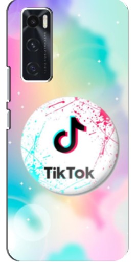 Чехол с печатью "TikTok принт" для ViVO V20 se