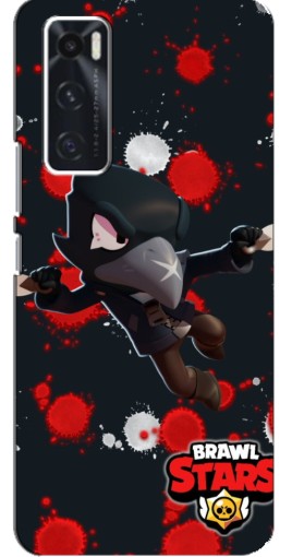 Силиконовый чехол с изображением "Ворон Бравл Старс" для ViVO V20 se