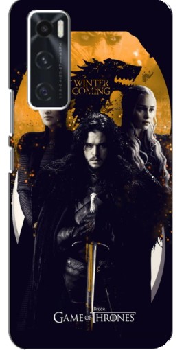 Силиконовый чехол с изображением "Winter Coming" для ViVO V20 se