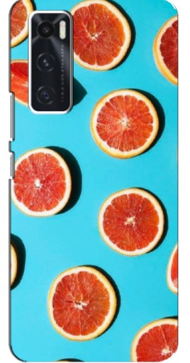 Чехол с картинкой "Яркие грейпфруты" для ViVO V20 se