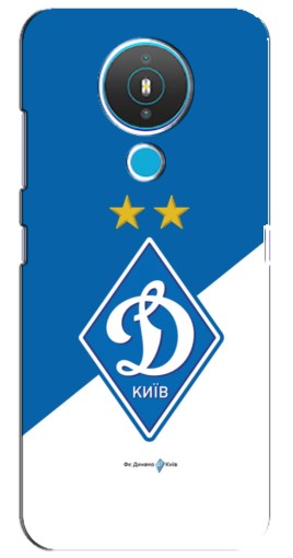 Чехол с принтом "Бело-синий Динамо" для Nokia 1.4