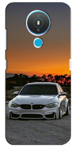 Чехол с печатью "BMW белая" для Nokia 1.4