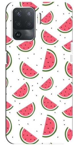 Чехол с печатью "Дольки арбуза" для OPPO Reno 5 Lite