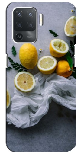 Чехол с картинкой "Лимонное настроение" для OPPO Reno 5 Lite